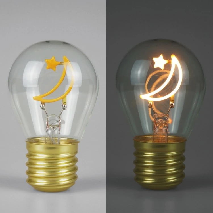 LED крушка за съобщения за декорация на спалня